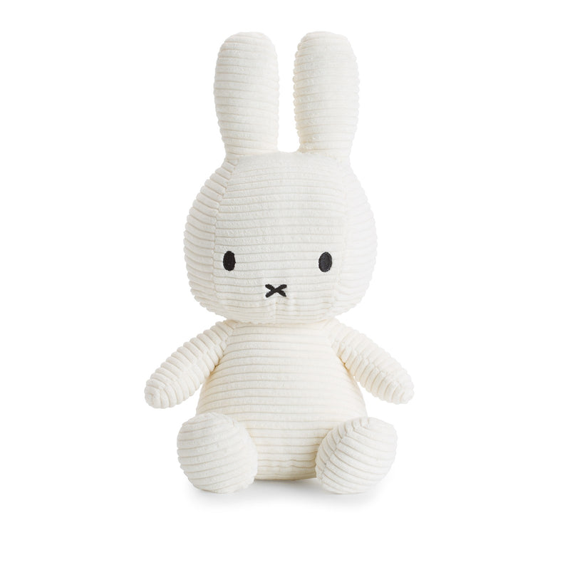 Miffy Sitting Corduroy Off-white 33cm-1