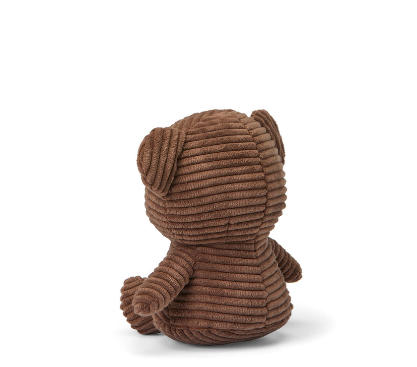 Miffy Boris Bear Corduroy Brown 17cm