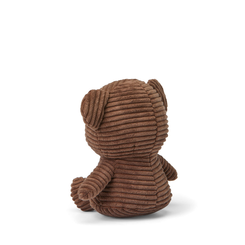 Miffy Boris Bear Corduroy Brown 17cm