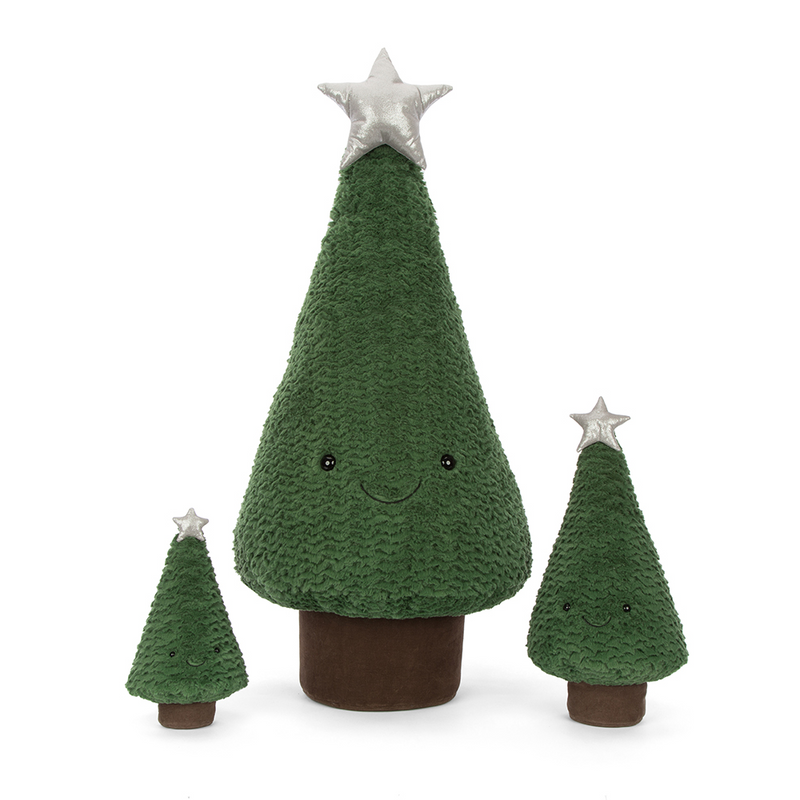 Jellycat Amuseable Fraser Fir Christmas Tree - Small H29cm-3