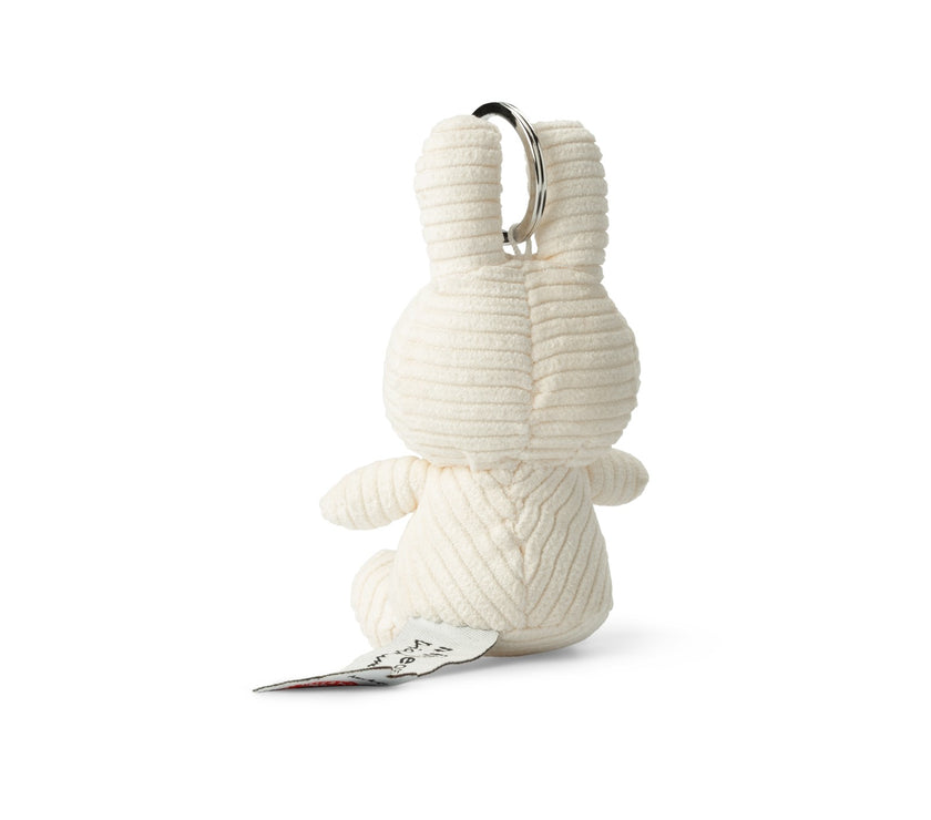 Miffy Keychain Corduroy Offwhite 10cm