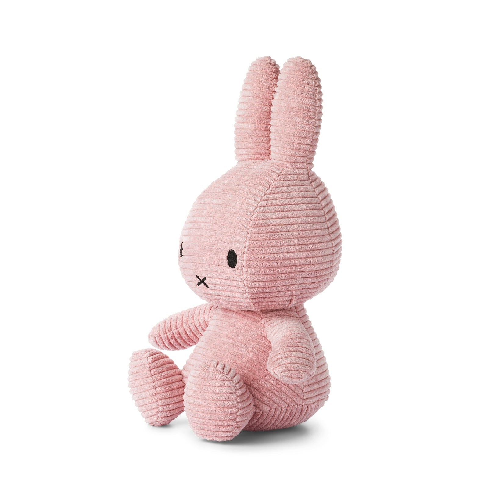 Miffy Sitting Corduroy Pink 33cm