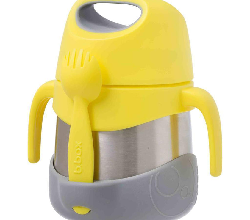 B.Box Insulated Food Jar - Lemon Sherbet | Little Baby.