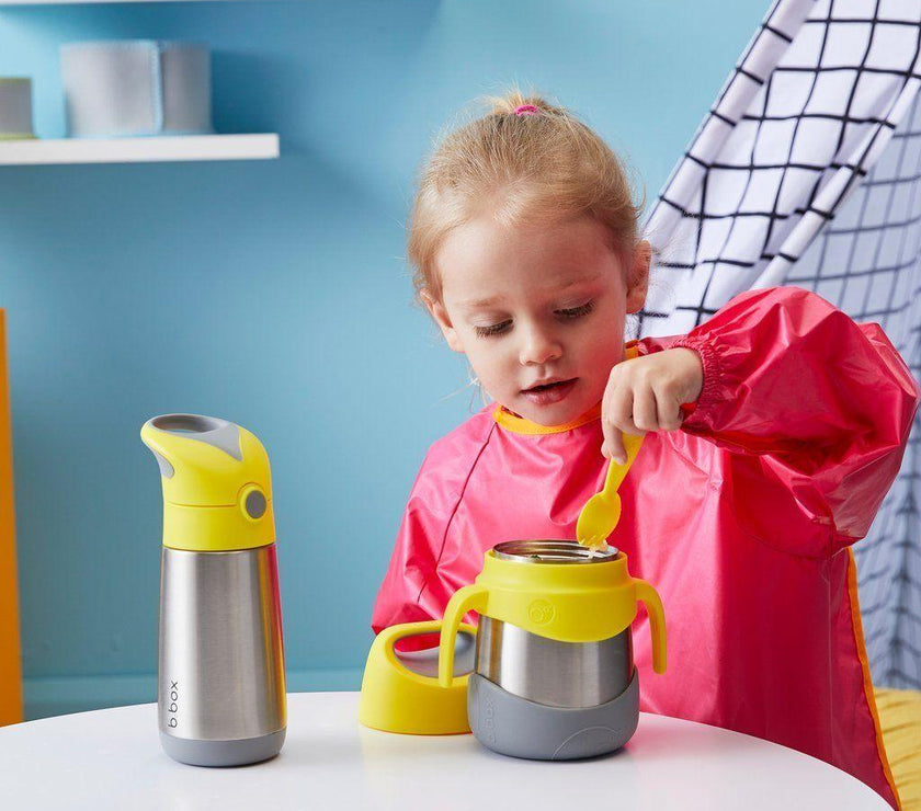 B.Box Insulated Food Jar - Lemon Sherbet | Little Baby.