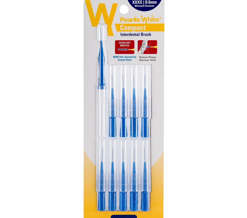 Compact Interdental Brushes | - Pack of 10s | Little Baby.