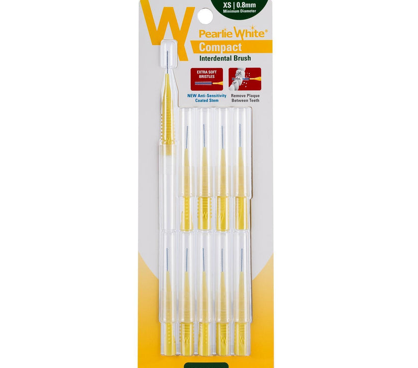 Compact Interdental Brushes | - Pack of 10s | Little Baby.