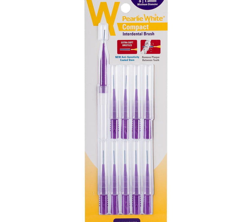 Compact Interdental Brushes | - Pack of 10s | Little Baby.