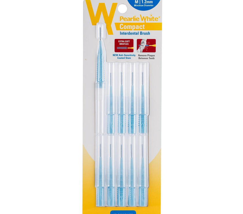 Compact Interdental Brushes | - Pack of 10s | Little Baby.