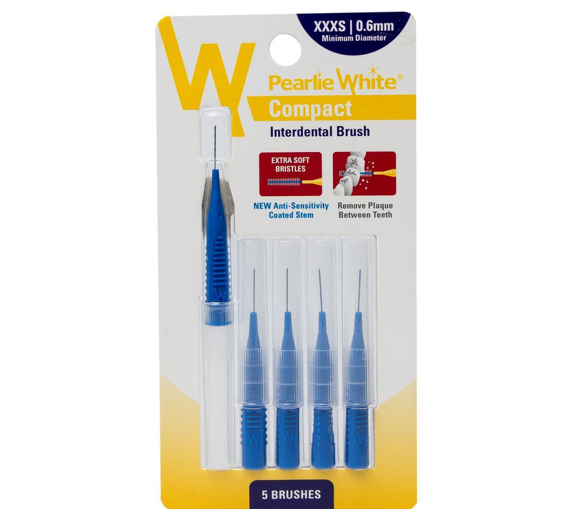 Compact Interdental Brushes | - Pack of 5s | Little Baby.
