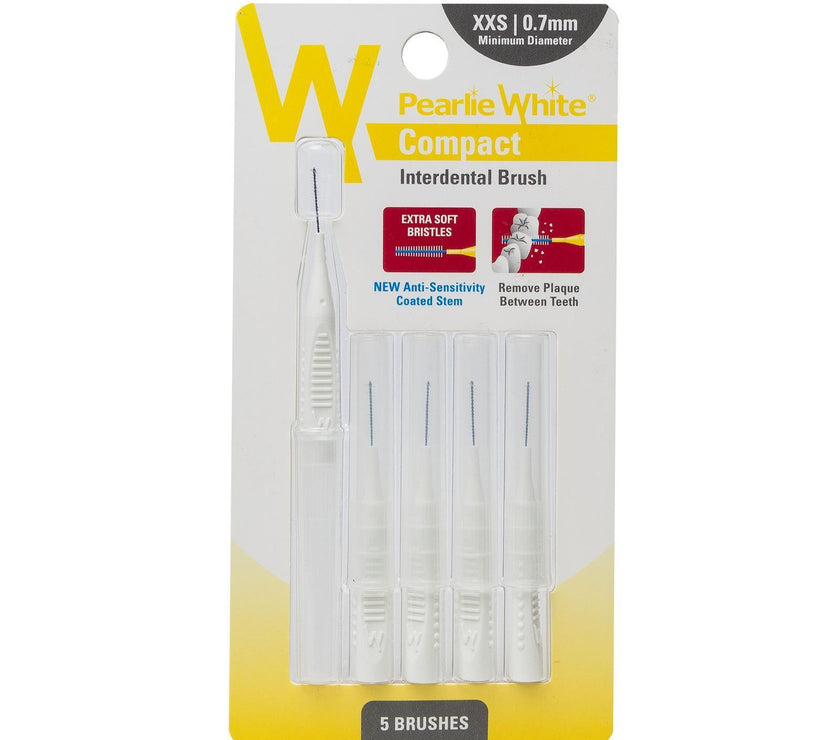 Compact Interdental Brushes | - Pack of 5s | Little Baby.