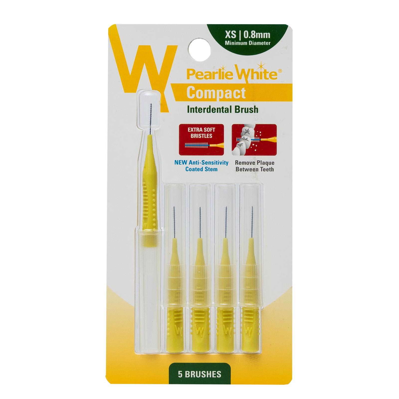 Compact Interdental Brushes | - Pack of 5s | Little Baby.