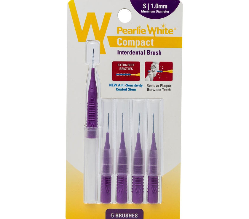 Compact Interdental Brushes | - Pack of 5s | Little Baby.