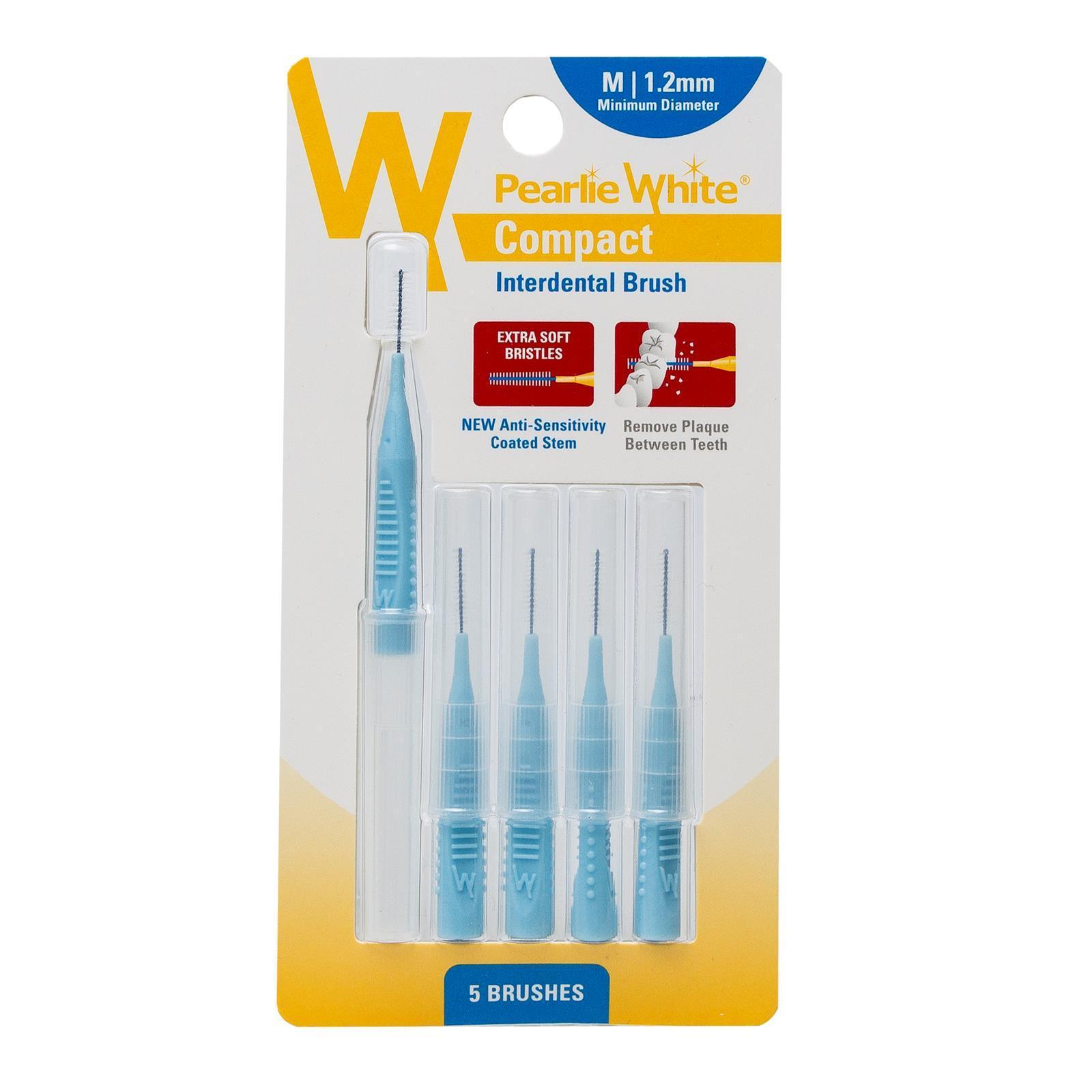 Compact Interdental Brushes | - Pack of 5s | Little Baby.