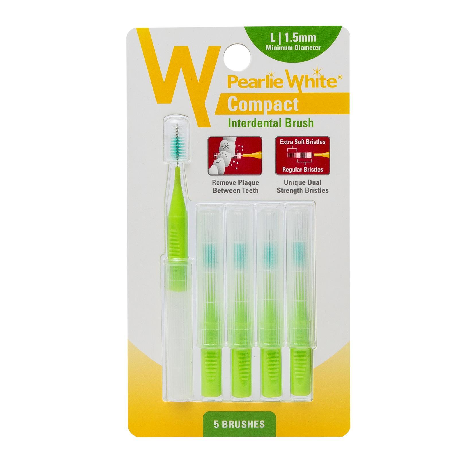 Compact Interdental Brushes | - Pack of 5s | Little Baby.