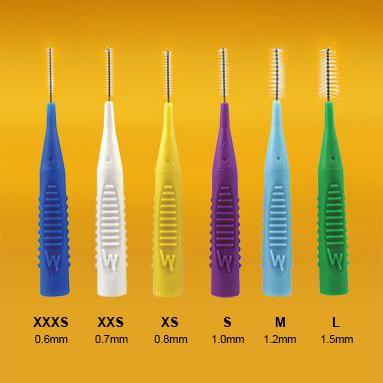 Compact Interdental Brushes | - Pack of 5s | Little Baby.