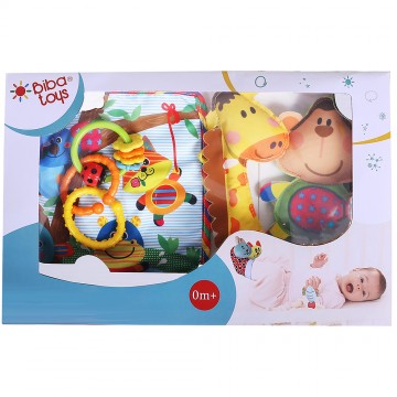Lucky Baby 4 Pcs Rattle Gift Set