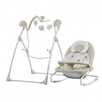Lucky Baby Jolitee™ 2-in-1 Swing/Rocker (Assorted Designs)-6