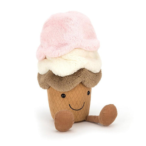 JellyCat Amuseable Ice Cream LARGE - H29cm | Little Baby.