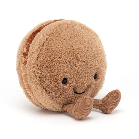 JellyCat Amuseable Macaron Chocolate - H10cm | Little Baby.