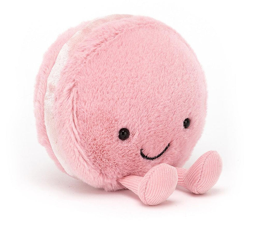 JellyCat Amuseable Macaron Raspberry - H10cm | Little Baby.