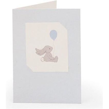 JellyCat Bashful Bunny Card Blue | Little Baby.