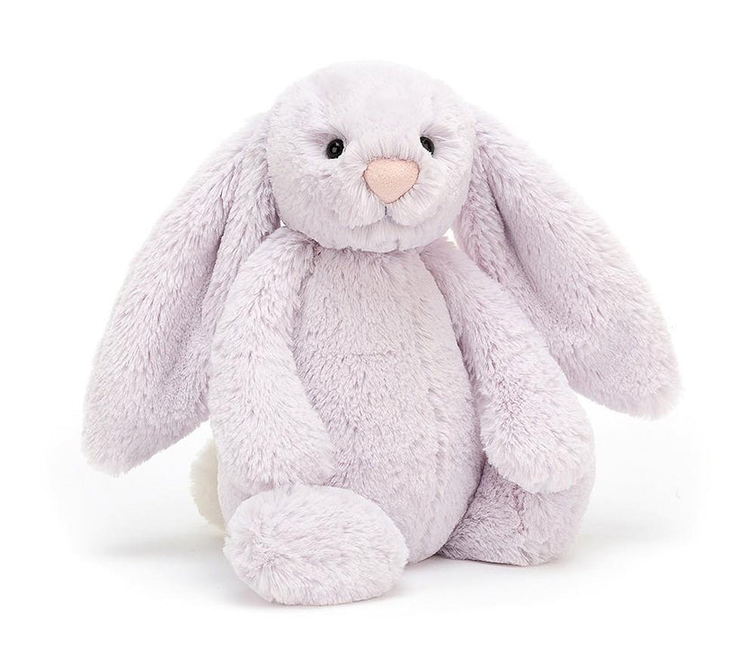JellyCat Bashful Lavender Bunny - Medium H31cm | Little Baby.