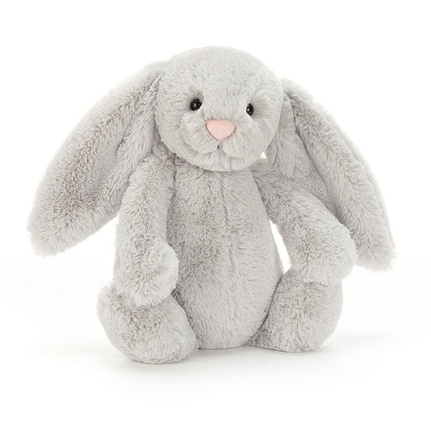 JellyCat Bashful Silver Bunny - Medium H31cm | Little Baby.