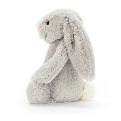 JellyCat Bashful Silver Bunny - Medium H31cm | Little Baby.