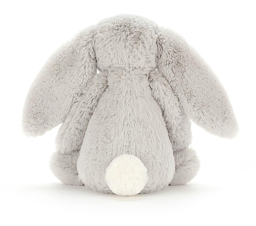 JellyCat Bashful Silver Bunny - Medium H31cm | Little Baby.