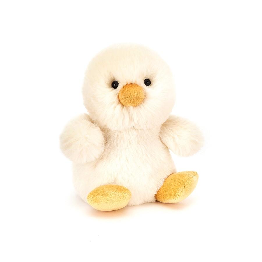 JellyCat Fluffster Cream Chick - H11cm | Little Baby.