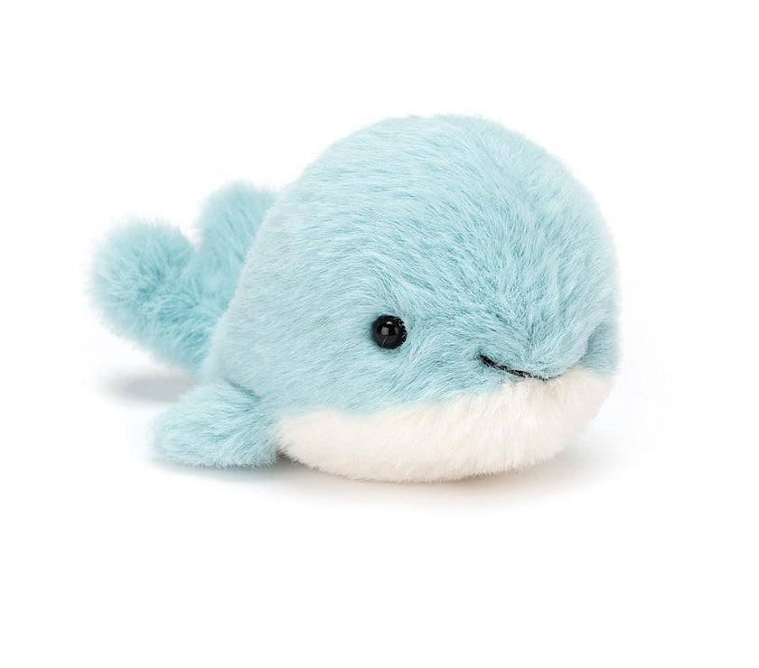 JellyCat Fluffy Whale - H10cm | Little Baby.