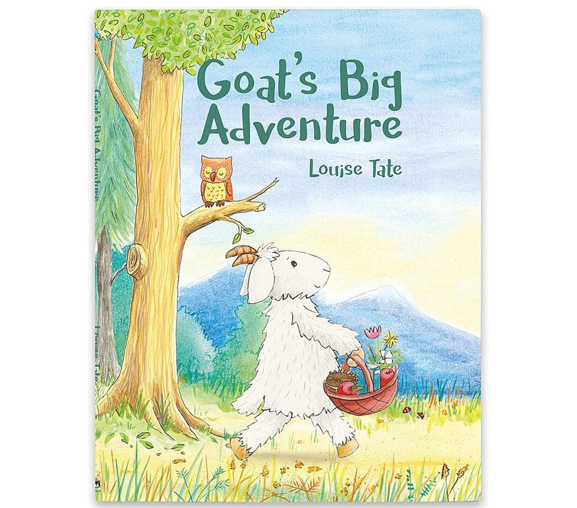 JellyCat Goat's Big Adventure Book | Little Baby.