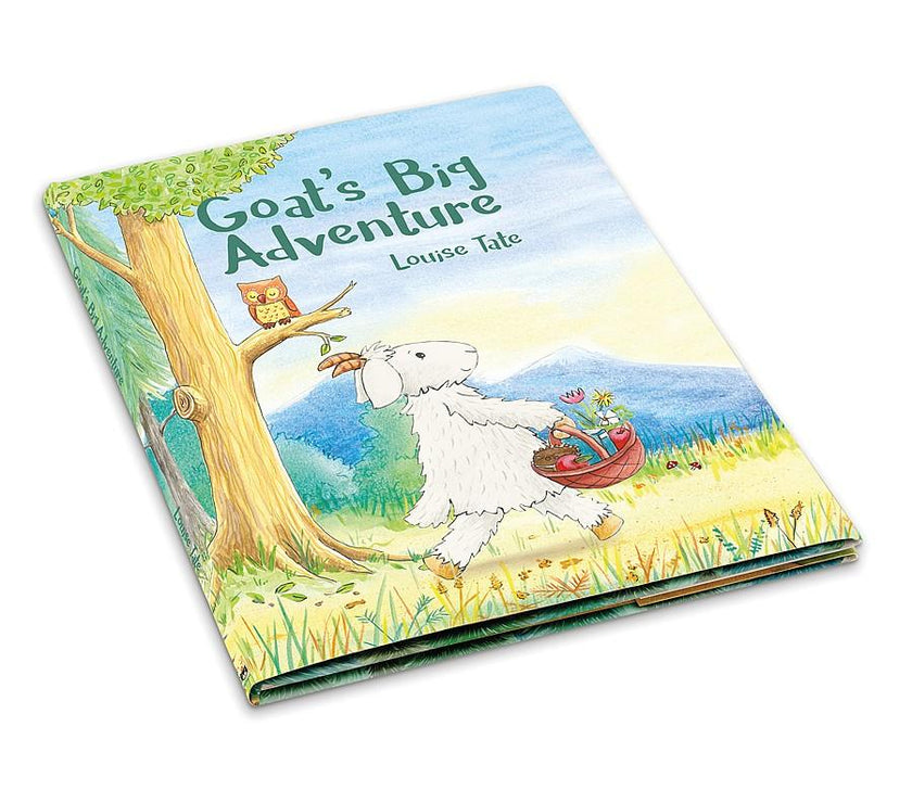 JellyCat Goat's Big Adventure Book | Little Baby.