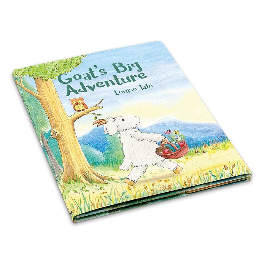 JellyCat Goat's Big Adventure Book | Little Baby.