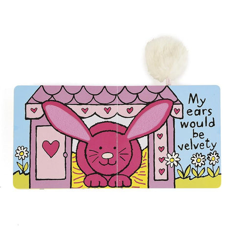 JellyCat If I Were A Rabbit Board Book | Little Baby.