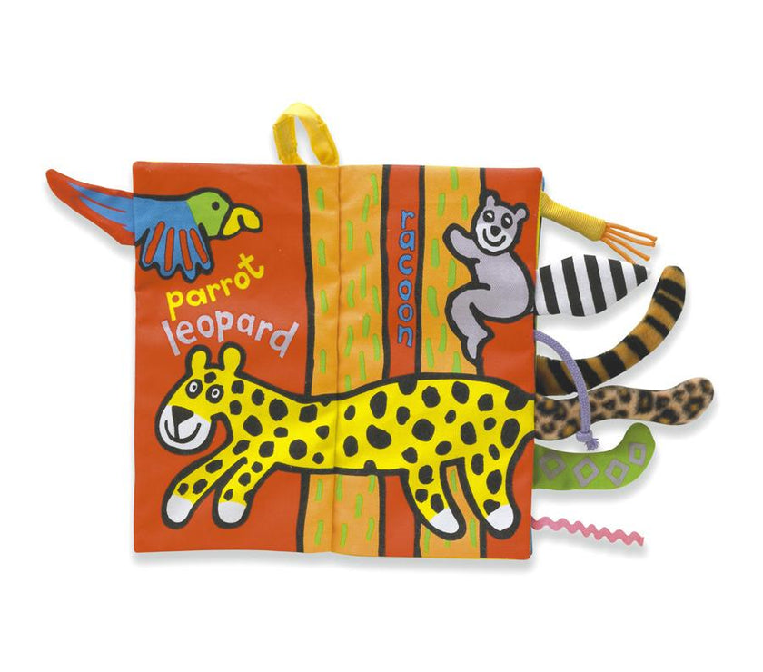 JellyCat Jungly Tails Book | Little Baby.