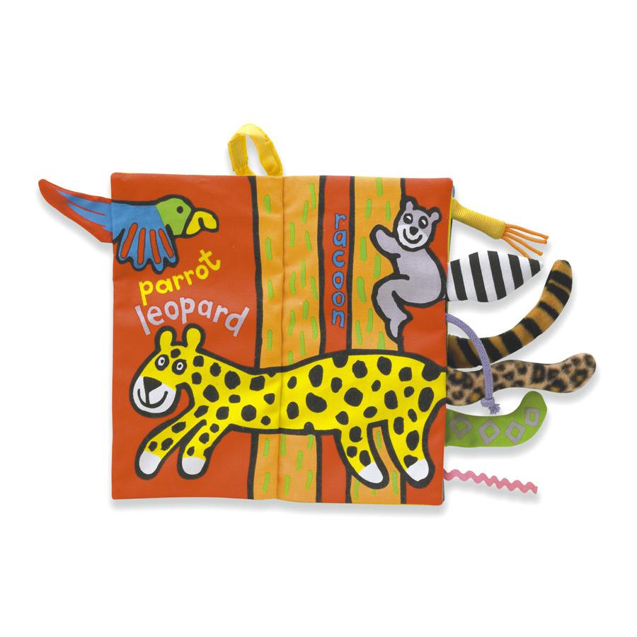 JellyCat Jungly Tails Book | Little Baby.