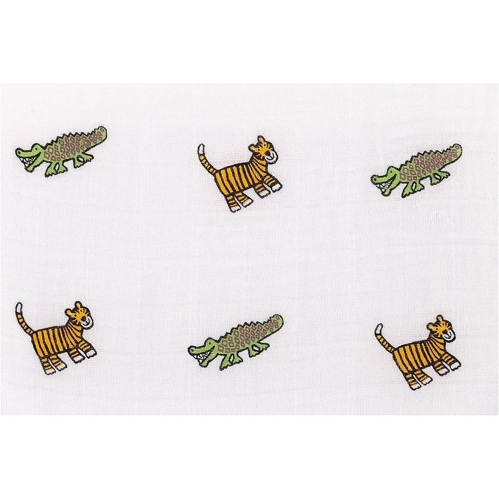 JellyCat Jungly Tails Pair Of Muslins | Little Baby.