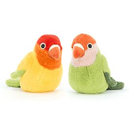 Jellycat A Pair Of Lovely Lovebirds H12CM