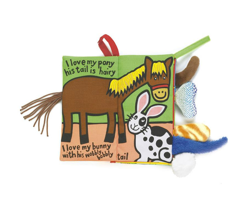 JellyCat Pet Tails Book | Little Baby.