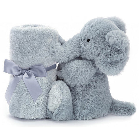 Jellycat Snugglet Elephant Soother H33CM