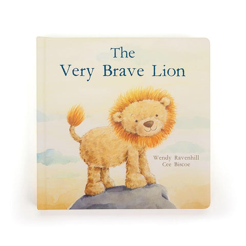 JellyCat The Very Brave Lion Book | Little Baby.