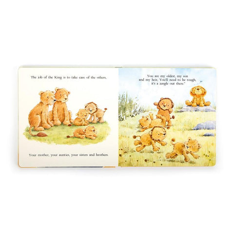 JellyCat The Very Brave Lion Book | Little Baby.