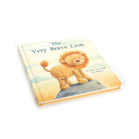 JellyCat The Very Brave Lion Book | Little Baby.