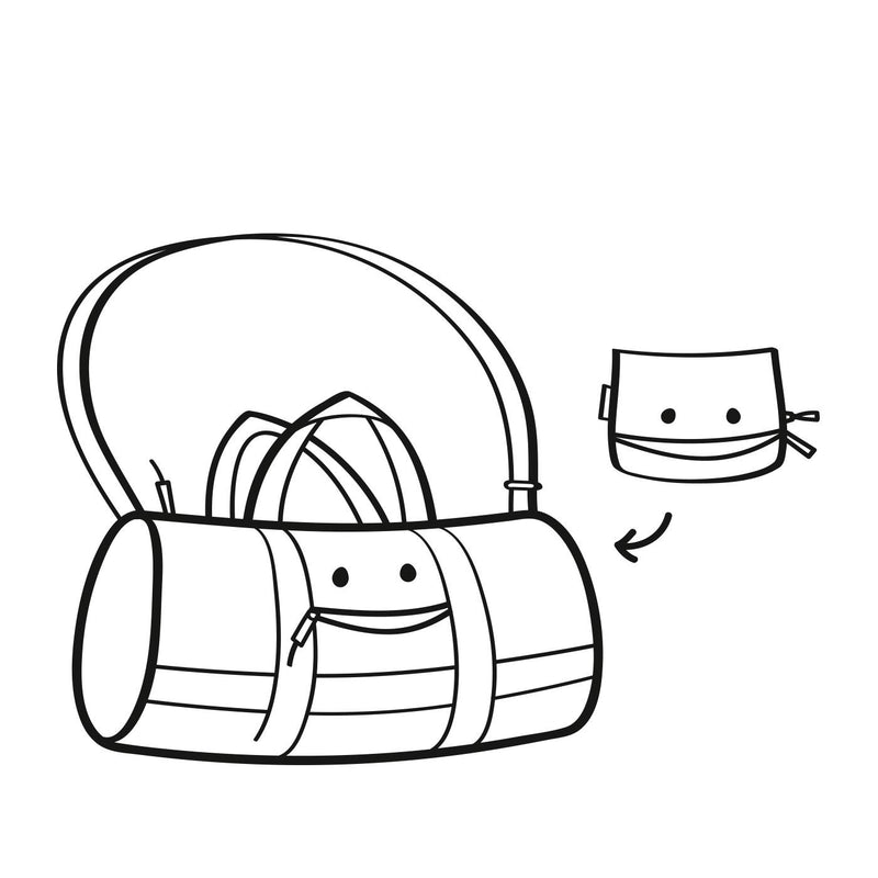 Reisenthel Mini Maxi Dufflebag S Kids Cats & Dogs Mint | Little Baby.