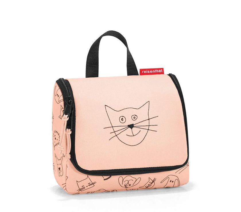 Reisenthel Toiletbag S Kids Cats & Dogs Rose | Little Baby.