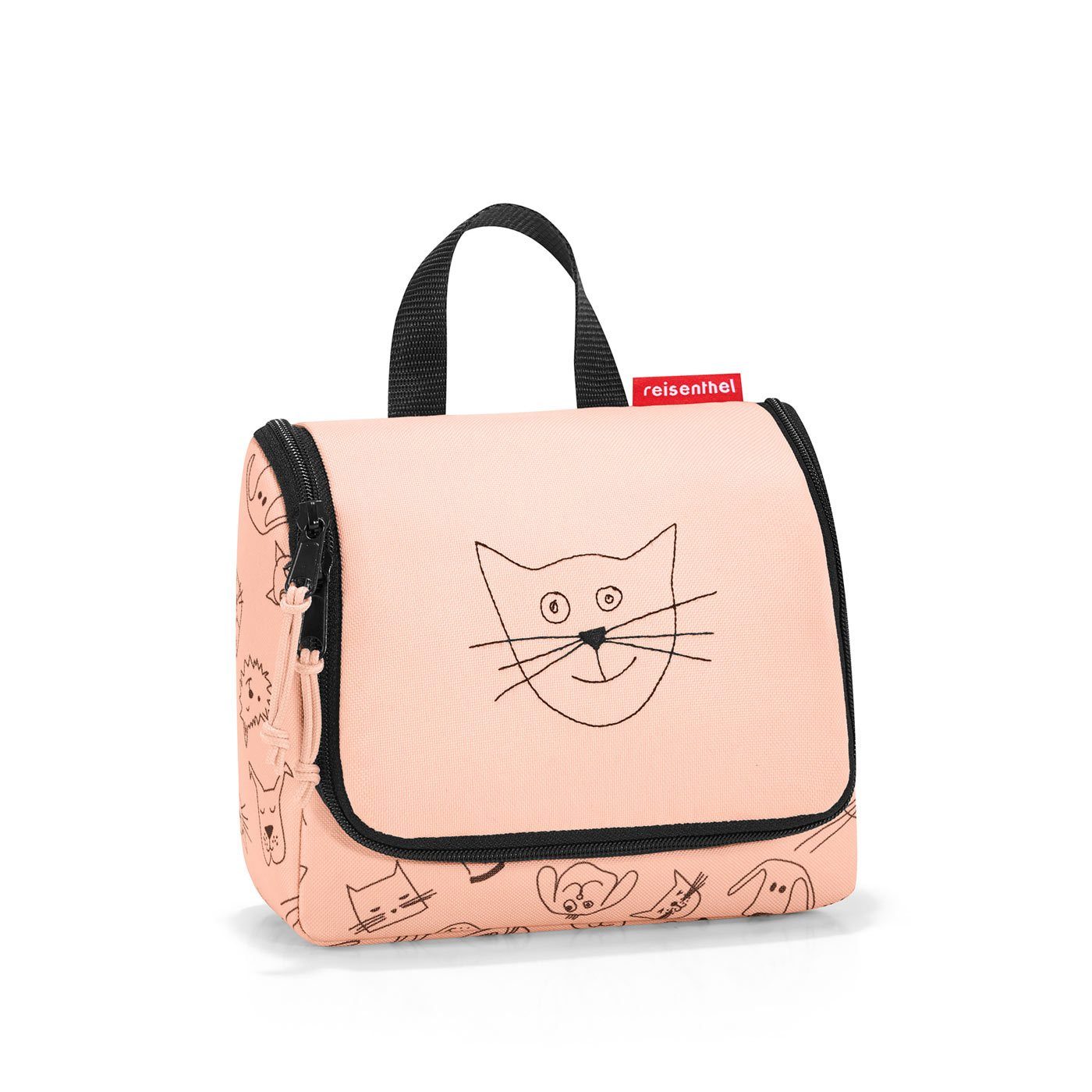 Reisenthel Toiletbag S Kids Cats & Dogs Rose | Little Baby.