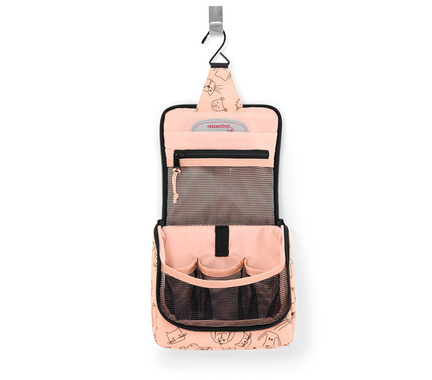 Reisenthel Toiletbag S Kids Cats & Dogs Rose | Little Baby.