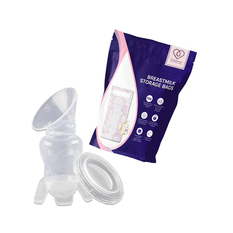 LoveAmme LoveSaver Milk Collect & Pump and Breastmilk Bag Bundle