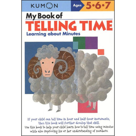 Kumon My Book of Telling Time (Ages 5-7) | Little Baby.